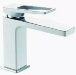 MITIGEUR LAVABO ORIAN CHROME/BLANC